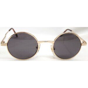 SHADOWMAN SUNGLASSES round lens gold frame Nintendo 64 Acclaim video game promo